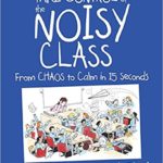 Best books for teachers: book cover with cartoon of chaotic classroom with blue background